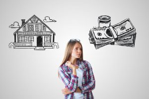 how much money do I need to buy a house for investment in terms of cash