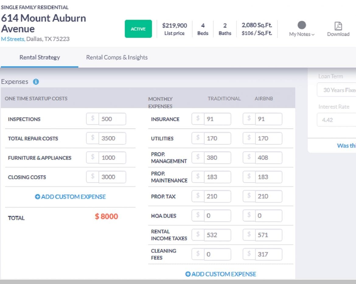 The Best Cap Rate Calculator In 2020 Mashvisor