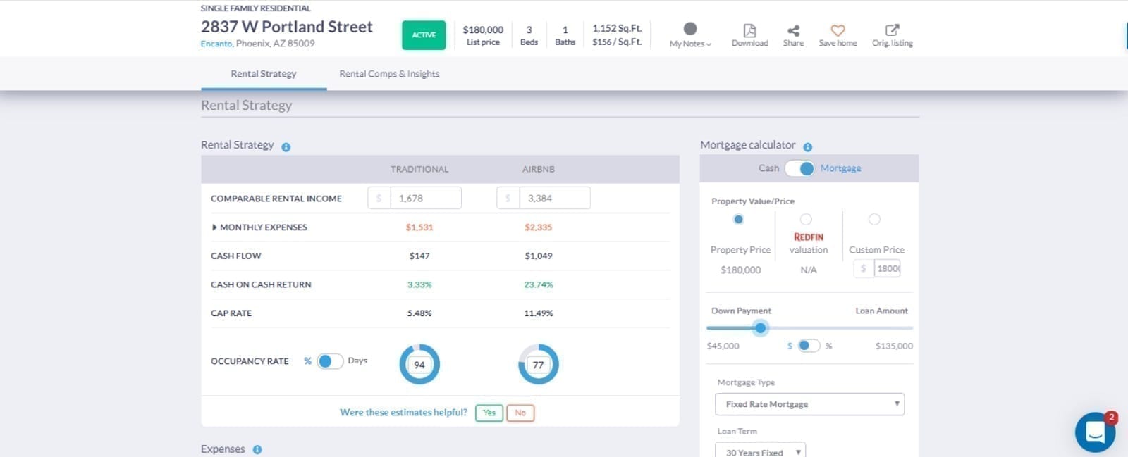 How to Find Traditional and Airbnb Rental Comps | Mashvisor