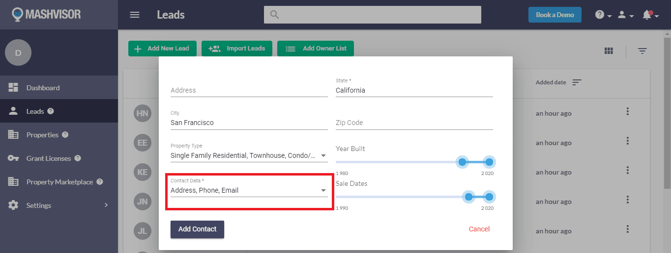 How to Find Homeowner Data Using Mashvisor | Mashvisor