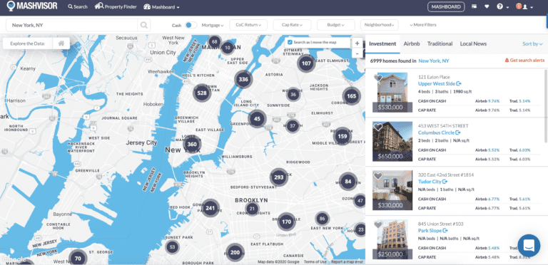 New York neighborhood map