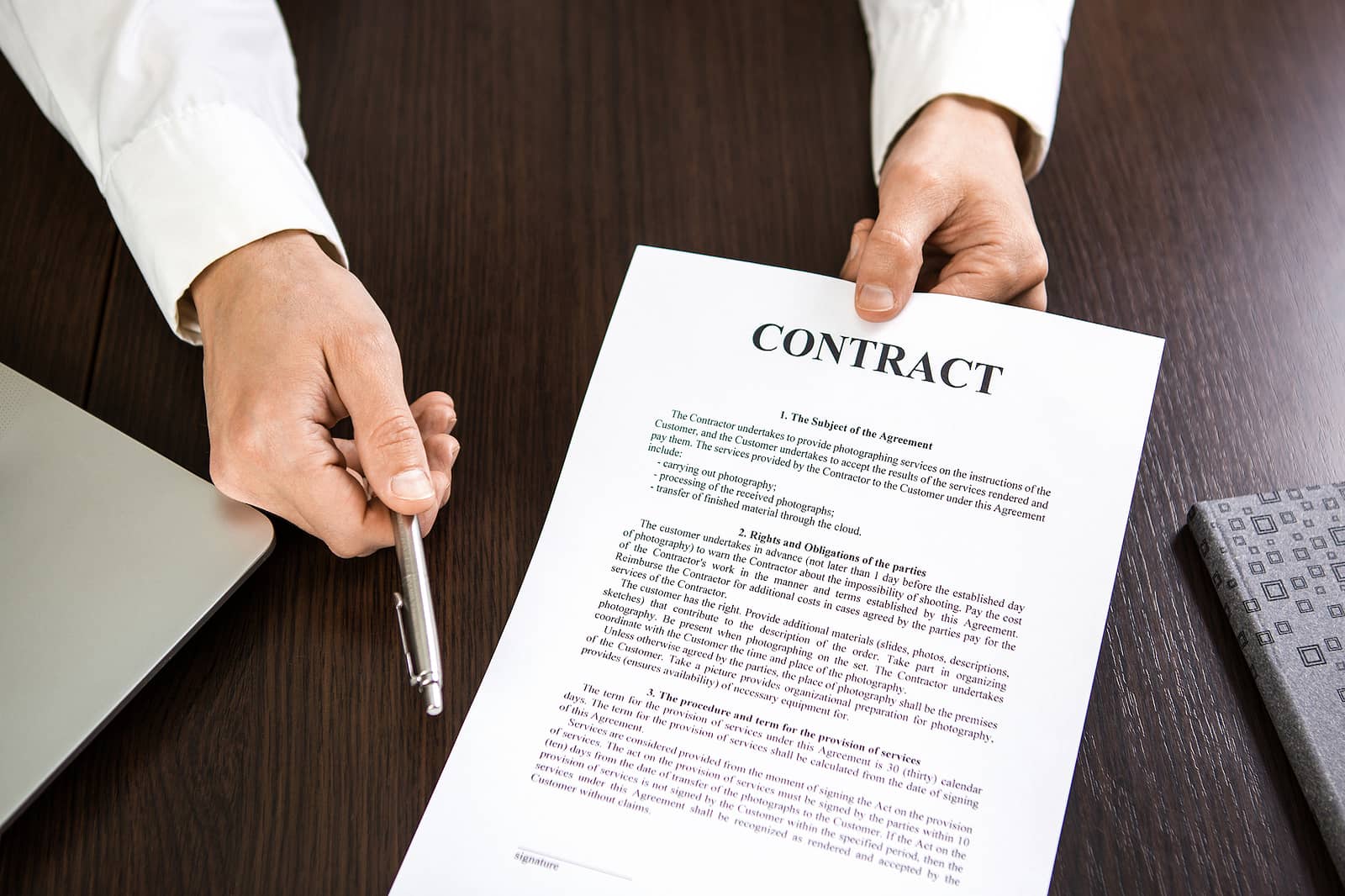buying assignment of contract