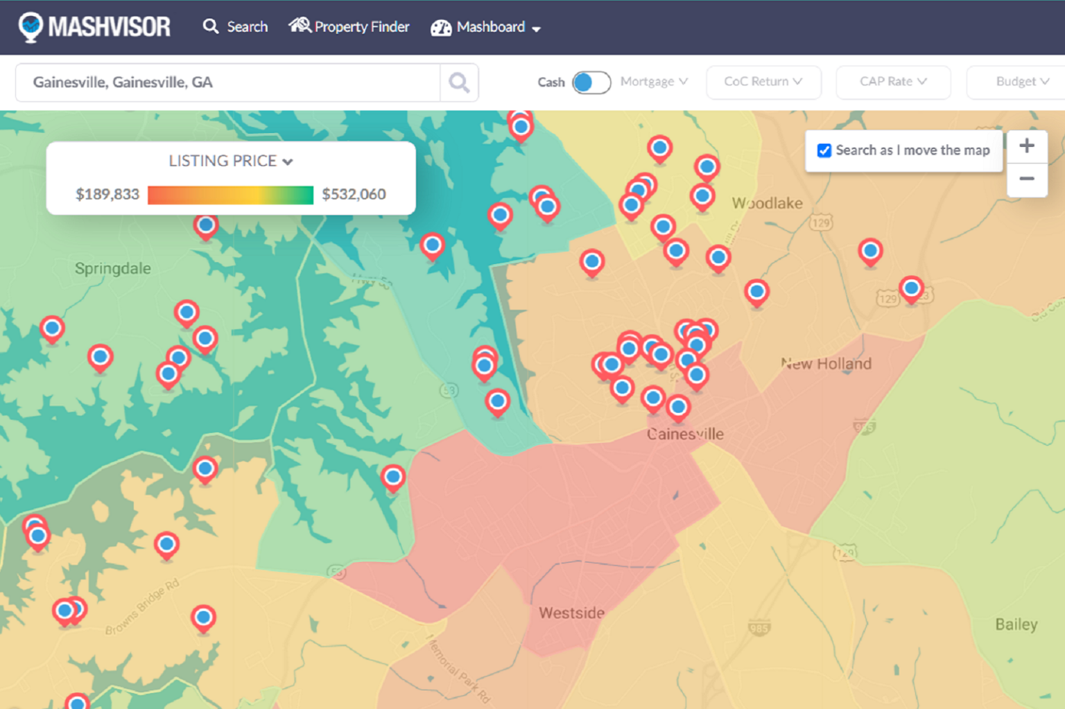 75 Top Locations for Airbnb Mashvisor