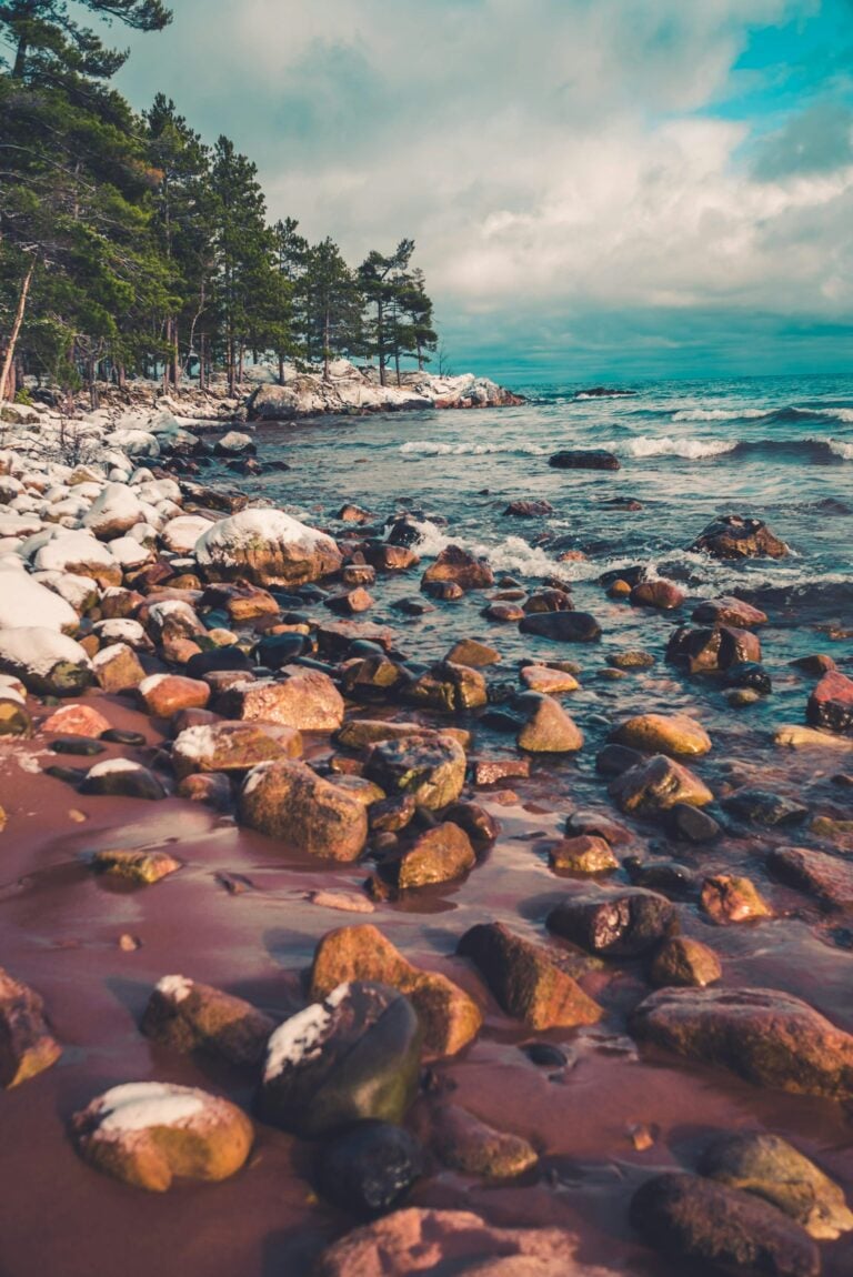 Rocks near Lake Superior